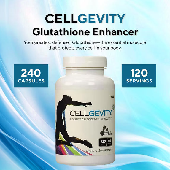 Max International Cellgevity, Advanced Glutathione Support with RiboCeine & Antioxidants
