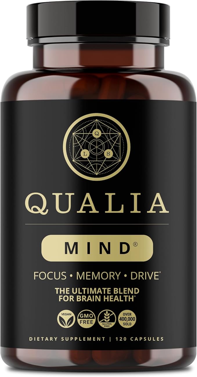 Qualia Mind  Memory, Focus & Brain Health Supplement