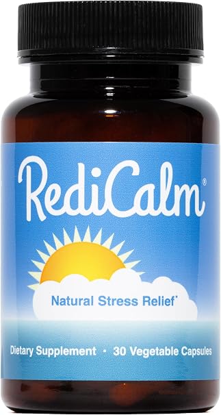 RediCalm Natural Stress Relief and Calming Supplement, Vegan, Gluten-Free
