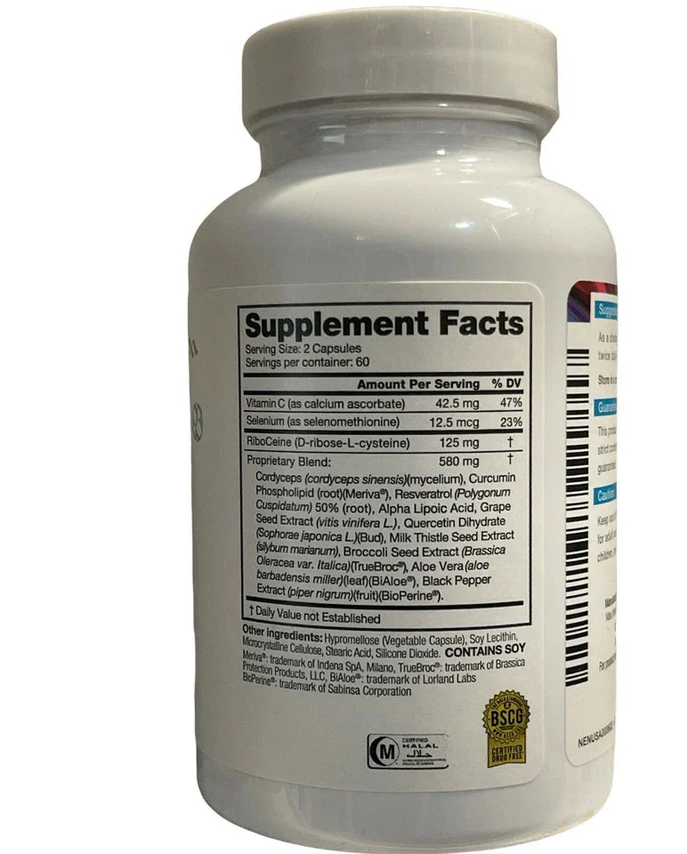 CellGevity Advanced Riboceine Technology 120 Cap