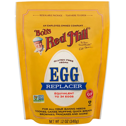 Gluten Free Egg Replacer Powder – Vegan Baking Mix, Makes Up to 34 Eggs (12 Oz) | Bob's Red Mill