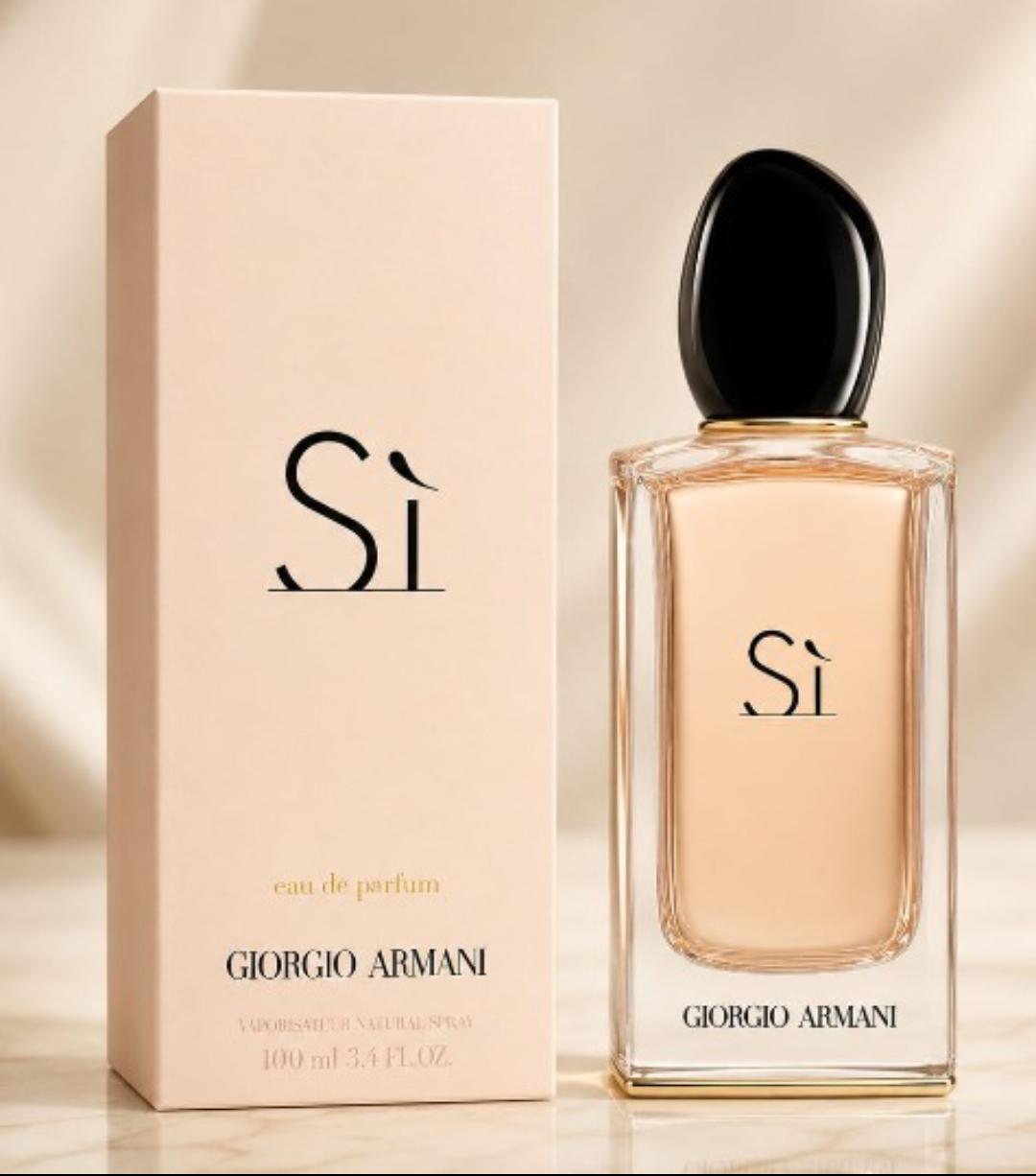 Si By Giorgio Armani EDP Perfume For Women 3.4 oz / 100ml
