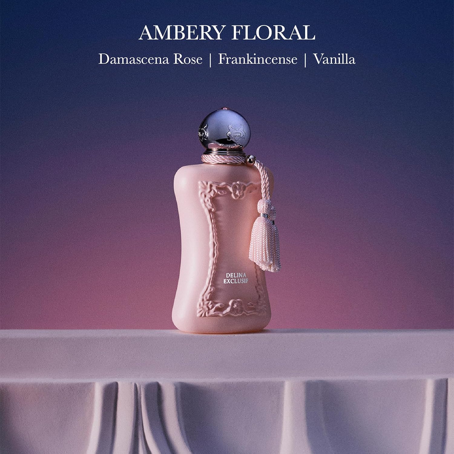 Delina Exclusif Eau De Parfum for Women – Floral Rose Vanilla Luxury Fragrance 2.5 Oz | Parfums de Marly
