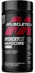 Hardcore Elite Energy & Metabolism Support Capsules – Green Coffee Extract & Caffeine | 100 Count