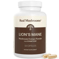 Real Mushrooms Organic Lions Mane Mushroom Capsules - 120 Count