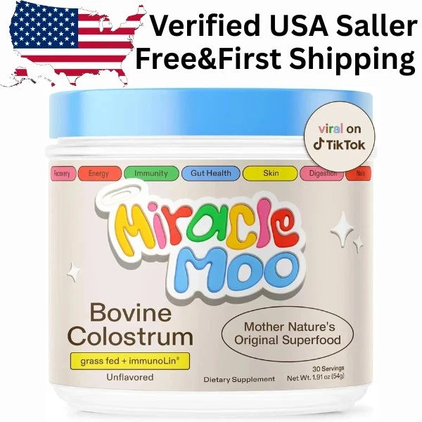 Colostrum Supplement for Gut Health Hair Growth Beauty and Immune Support USA
