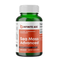 INFINITE AGE 1250mg Sea Moss Advanced Superfood, High-Potency, Vegan - 60 Count