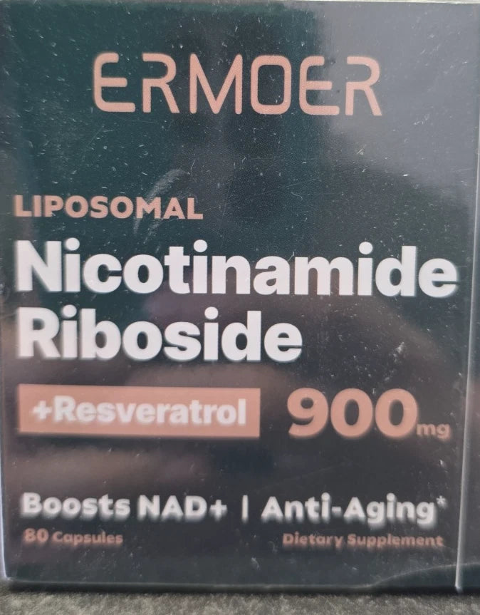 NAD+ Supplement for Anti-Aging Energy Focus & Nicotinamide Riboside Resveratrol