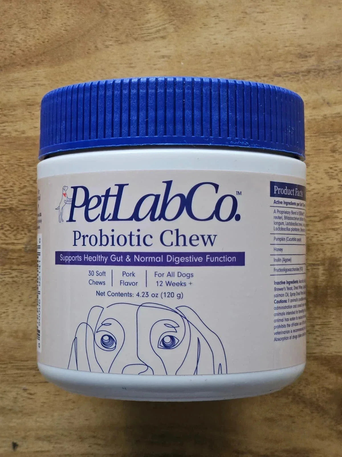 PetLab Co. Probiotics for Dogs, Support Gut Health For Dogs (30 Salmon)