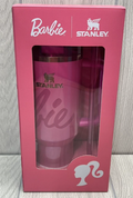 Stanley x Barbie Quencher Tumbler Pink Sparkle 40 oz With Lid & Straw - NEW