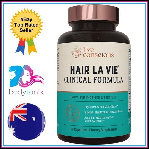 HAIR LA VIE Clinical Formula Volume Density Hair Growth Shine Multivitamin 90Ct