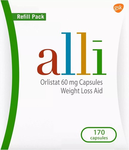Alli Diet Weight Loss Supplement Pills Orlistat 60Mg Capsules,170 Count