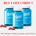 3 Pack Goli Nutrition Ashwagandha Gummies Mixed Berry 60 Count Gummies EXP 2026