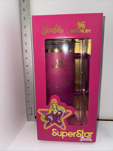 Barbie x Stanley 70’s SUPERSTAR Tumbler 40 oz Quencher Limited Edition