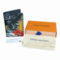 Louis Vuitton Monogram Surfin’ Blue Pocket Organizer Bifold Wallet