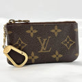 Louis Vuitton Monogram Pochette Clés Key Pouch Brown M62650