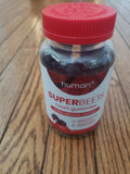 HumanN Super Beets Strawberry Gummies 60 Ct Blood Pressure Support QUICK SALE